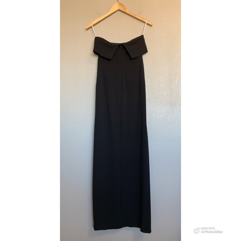 Lulus Small Classy Consideration Black Strapless … - image 7